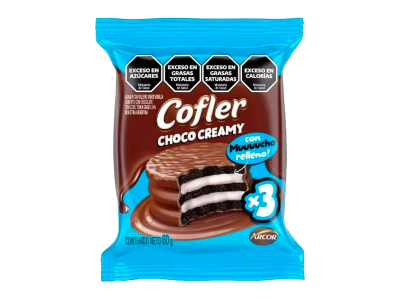ALFAJOR COFLER CHOCO CREAMY 60 GRS