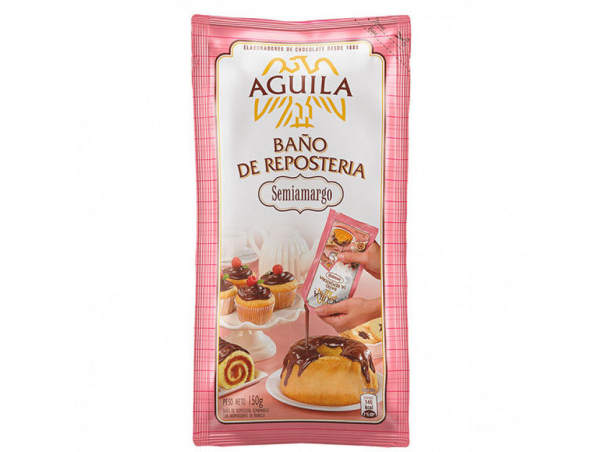 BAÑO REPOSTERO AGUILA SEMIAMARGO 150 G