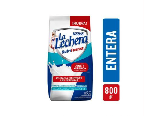 LECHE EN POLVO LA LECHERA 400 GRS