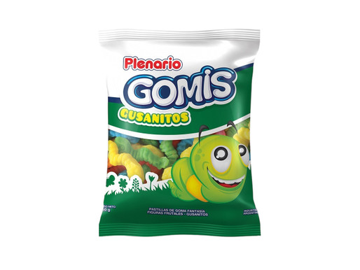 GOMA GUSANITOS PLENARIO  500 GRS