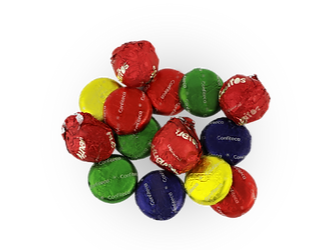 CONFITES PIEDRITAS DE COLOR MIRGAL 40UN