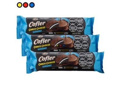 GALLETA COFLER BAÑADA  132 GRS