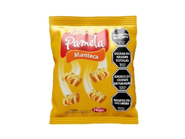 GALLETAS MINI PAMELA MANTECA  180GRS