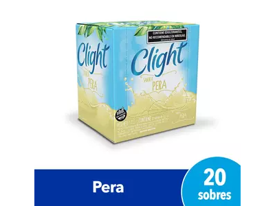 JUGOS CLIGHT PERA  7.5 GRS