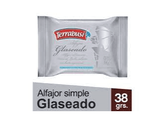 ALFAJOR TERRABUSI  SIMPLE 50 GRS