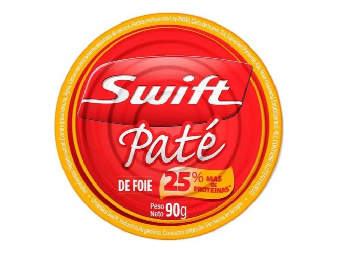 PATE DE FOIE SWIFT  90 GRS