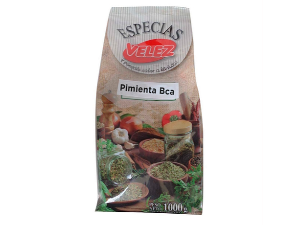 PIMIENTA BLANCA MOLIDA VELEZ  25GRS