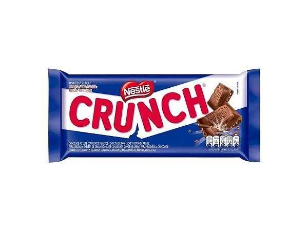 CHOCOLATE NESTLE CRUNCH 80 GRS