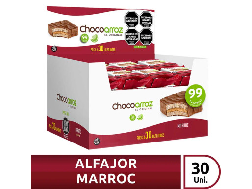 ALFAJOR CHOCOARROZ MARROC