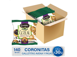 CORONITAS CON AVENA Y PASAS 140 GRS