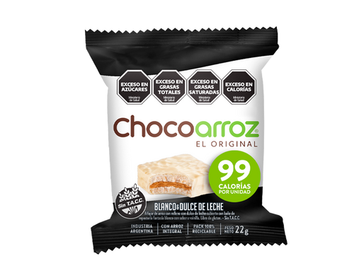 ALFAJOR CHOCOARROZ CHOCOLATE BLANCO