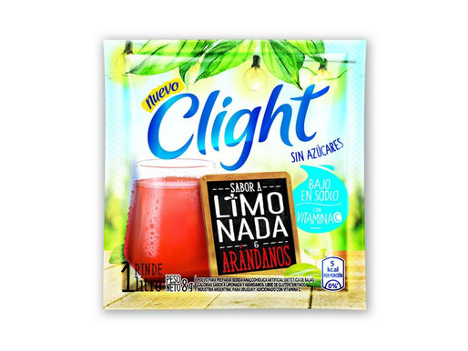 CLIGHT LIMONADA ARANDANO 8 GRS