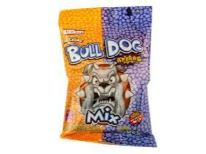 PASTILLAS BULLDOG MANDARINA Y UVA  360GR (12)