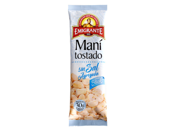 MANI TOSTADO PELADO SIN SAL LAURENS  1 KG