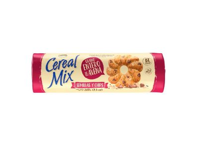 GALLETAS CEREAL MIX SEMILLA Y CHIPS 207 GRS