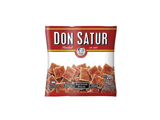 BIZCOCHOS DON SATUR SALADO 200 G