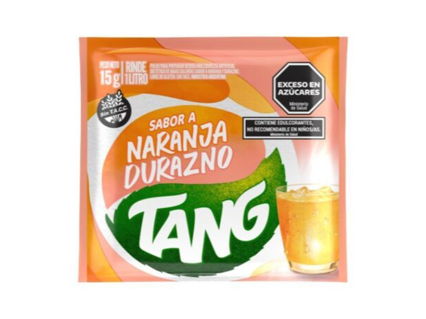 JUGOS TANG NARANJA DURAZNO 15 GRS