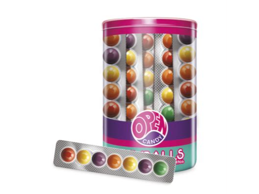 GUMBALLS CHICLES OPEN CANDY  7UN