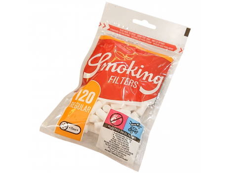 FILTROS SMOKING REGULAR  120 U