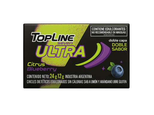 TOPLINE ULTRA CITRUS Y BLUEBERRY X 12 UN