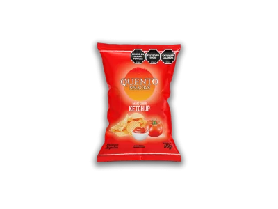 PAPAS QUENTO KETCHUP 90 GRS