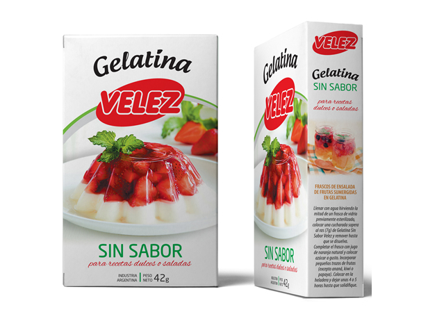 GELATINA VELEZ MANZANA VERDE  100 GRS
