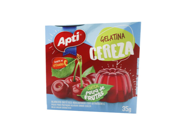 GELATINA VELEZ CEREZA LIGHT  25GRS