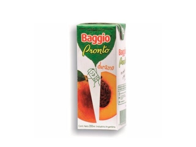 JUGO BAGGIO DURAZNO X 200 ML