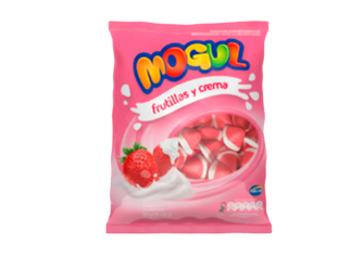 MOGUL FRUTILLA Y CREMA  500 GRS