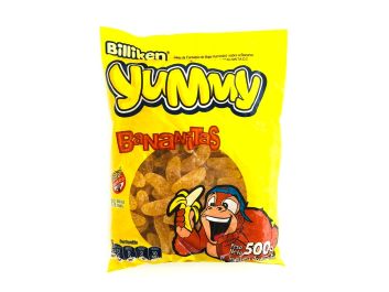 GOMITAS BANANITA YUMMY  500GR
