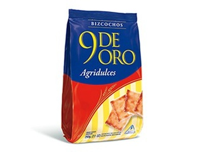 BIZCOCHOS 9 DE ORO AGRIDULCES 200GRS