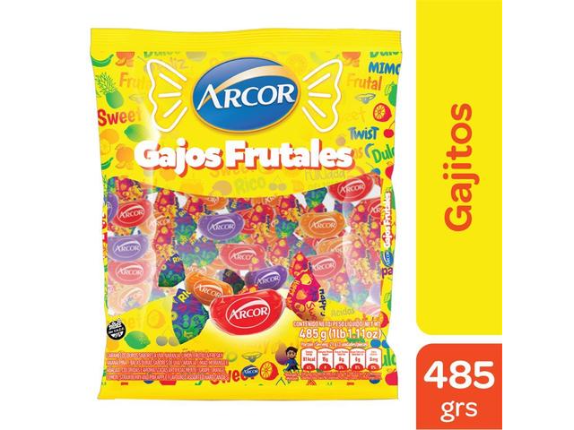 CARAMELOS ARCOR GAJITOS  485GRS