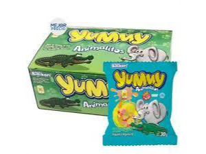 GOMITAS YUMMY ANIMALITOS  12UN