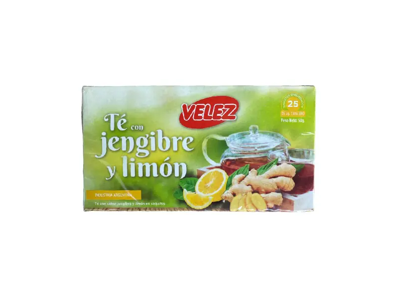 TE JENGIBRE Y LIMON VELEZ  25UN