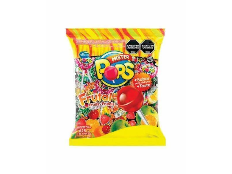 CHUPETIN MR POPS MUNDIAL  50 U.