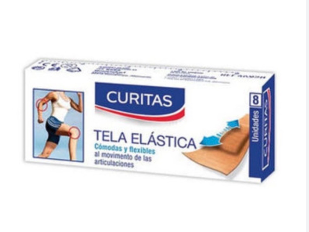 CURITAS TELA ELASTICA  8UN