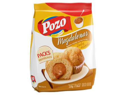 MAGDALENAS CON DULCE DE LECHE  200GRS