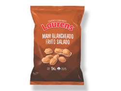 MANI PELADO SALADO LAURENS 1 KG