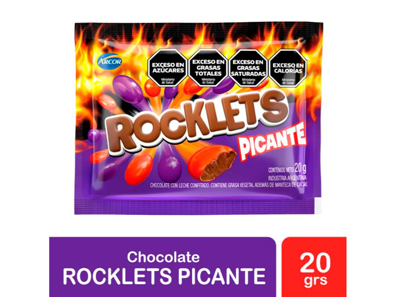 ROCKLETS PICANTE 20 GRS
