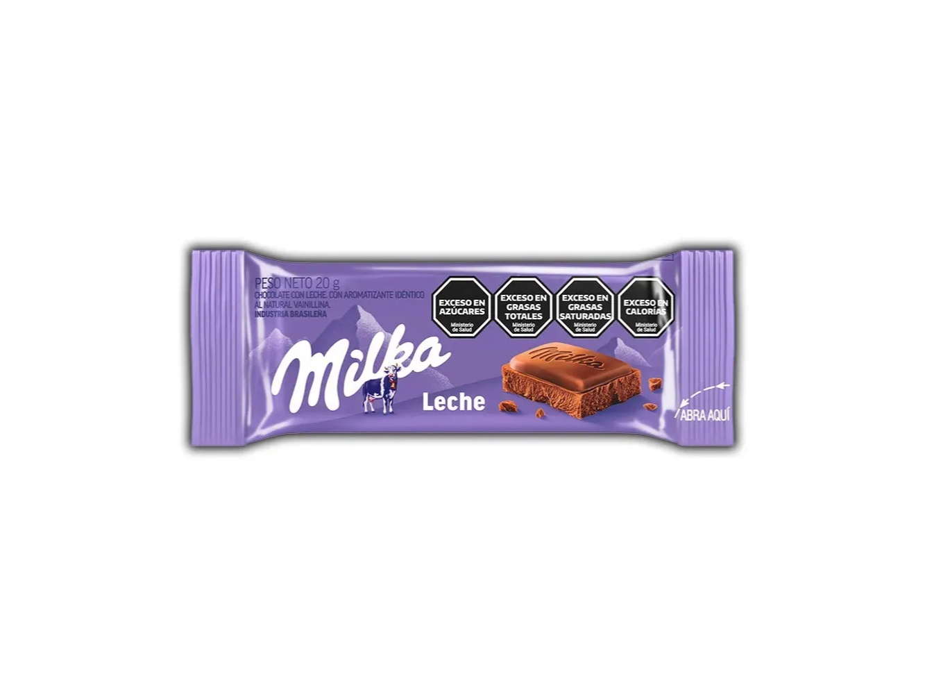 CHOCOLATE MILKA LECHE 20 GRS