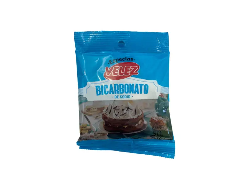 BICARBONATO DE SODIO VELEZ  50 GRS