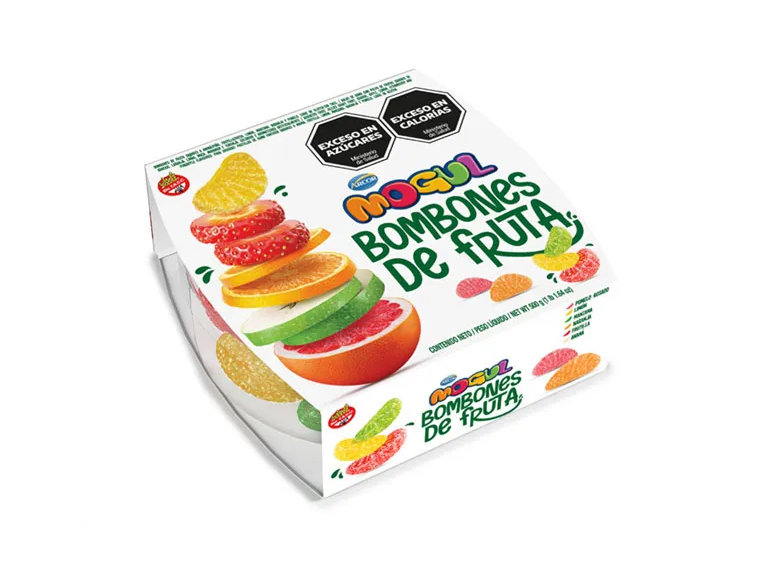 BOMBONES DE FRUTA MOGUL  500 GRS