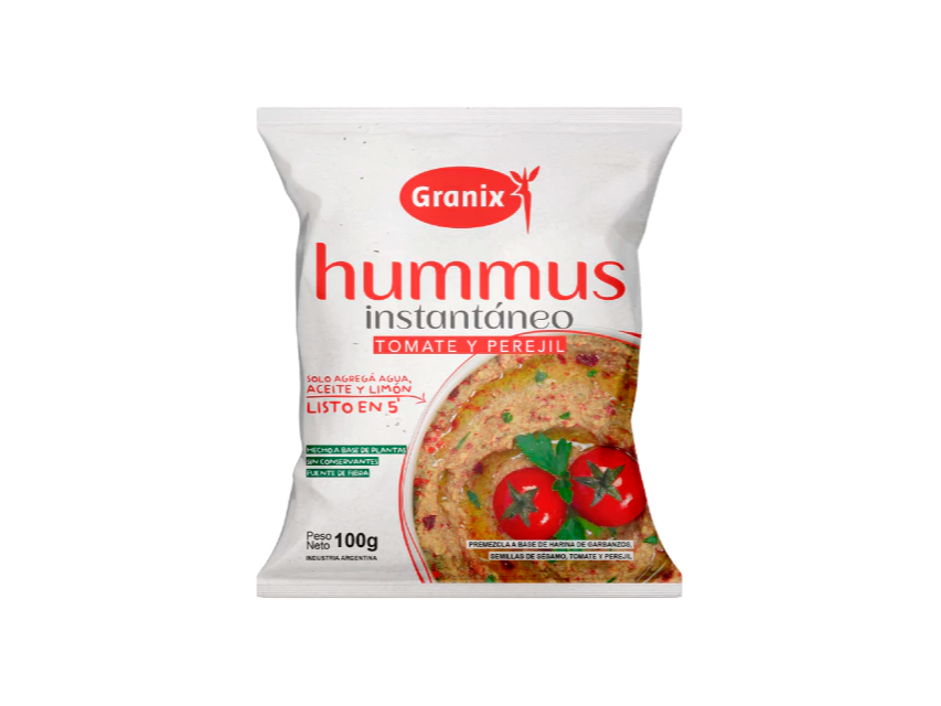HUMMUS INSTANTANEO TOMATE 100 GRS