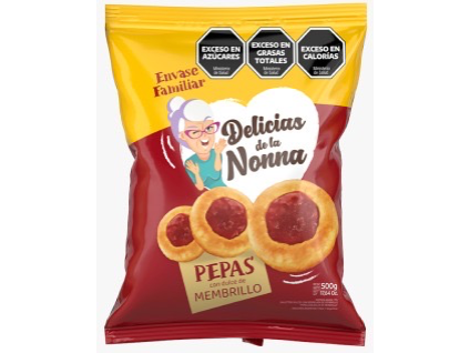 PEPAS DE MEMBRILLO DLN X 500 GRS
