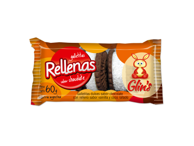 GALLETITAS GLINS CHOCOLATE X 60G