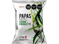 PAPAS JULICROC CREMA Y CIBULETE 70 GRS