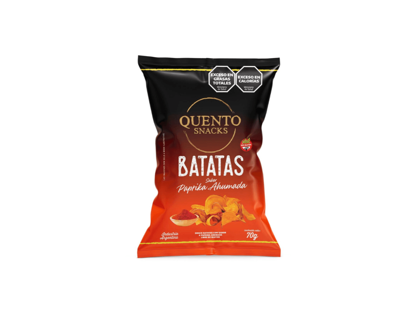 BATATAS QUENTO PARIKA AHUMADA 70 GRS