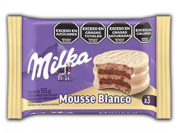 MILKA MOUSSE TRIPLE BLANCO 55 grs