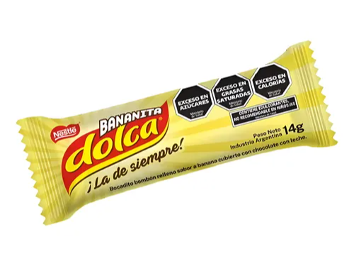 BANANITA DOLCA  4 UN x 14 GRS