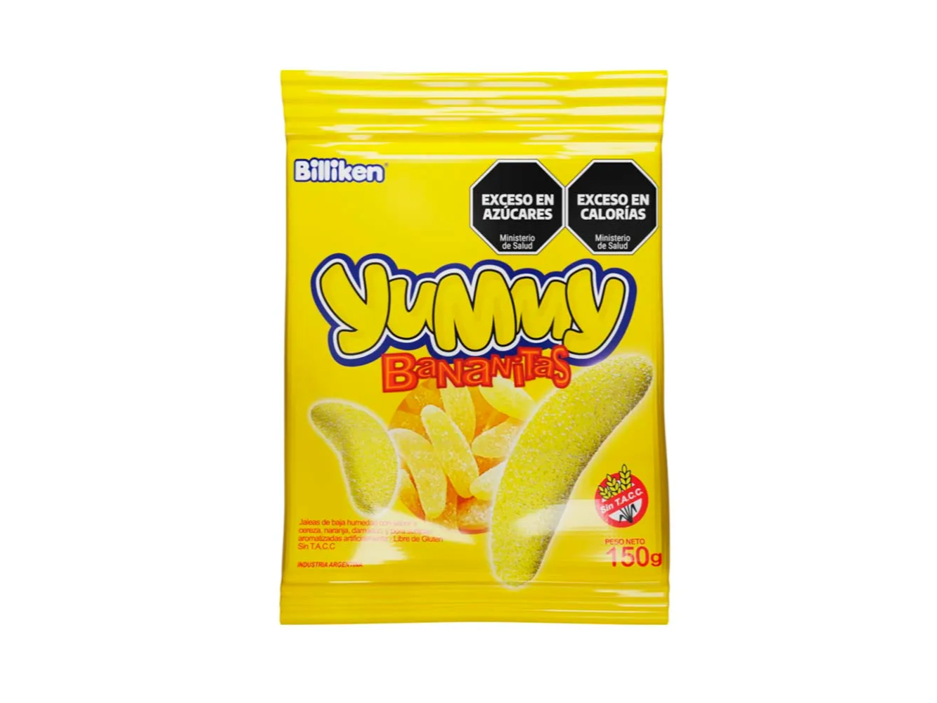 GOMITAS YUMMY BANANITAS  12UN